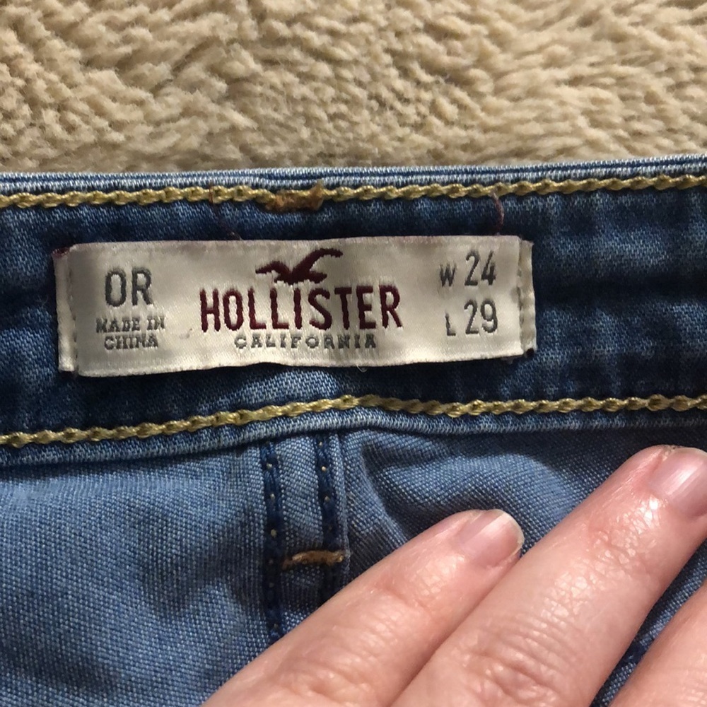 🔹4 for $30 Hollister Skinny Jeans, Size 0 - Picture 5 of 6